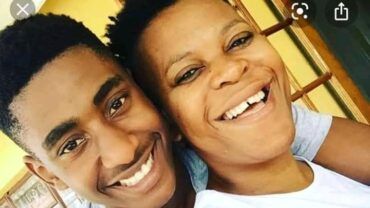 Zodwa and Vusi in happier times
