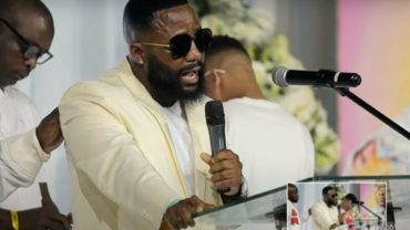 Cassper Nyovest fights back his tears during DJ Sumbody’s memorial service - Haybo Wena SA