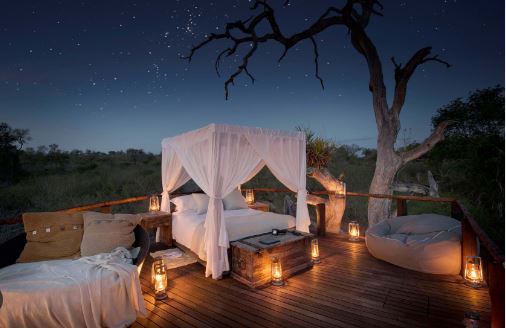 5 best places to sleep under the stars in Africa - Haybo Wena SA