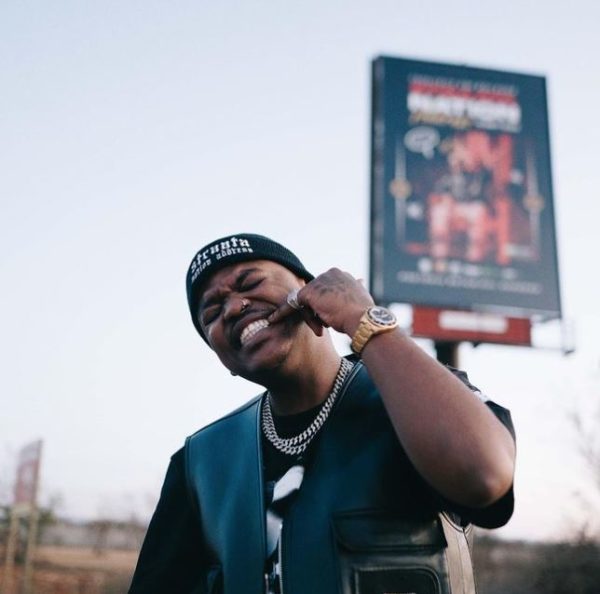 Focalistic reacts as he spots his forthcoming show on a billboard - Haybo Wena SA