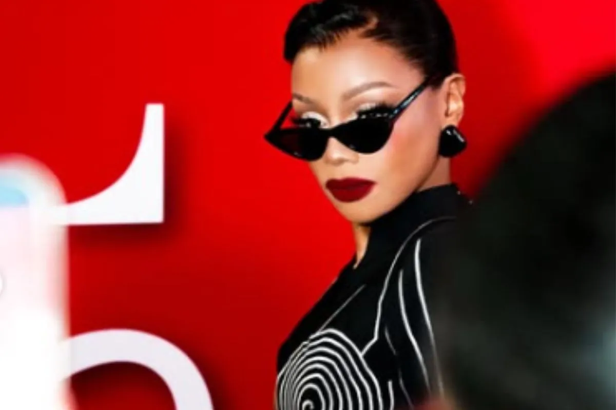 Bonang Teams Up with Thebe Magugu for Lesotho Tribute