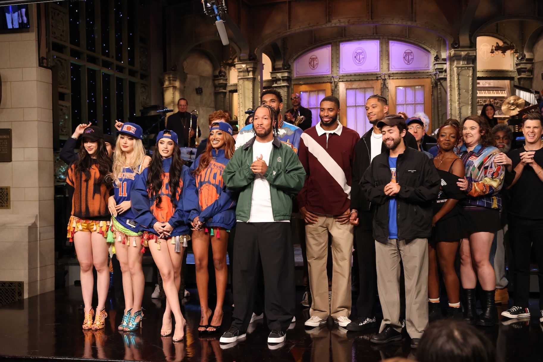 Jalen Brunson Hosted SNL Like a Point Guard, and His Teammates Bailed Him Out